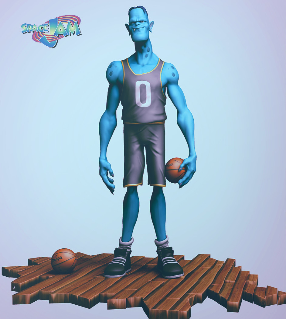 Space Jam Characters Deeper