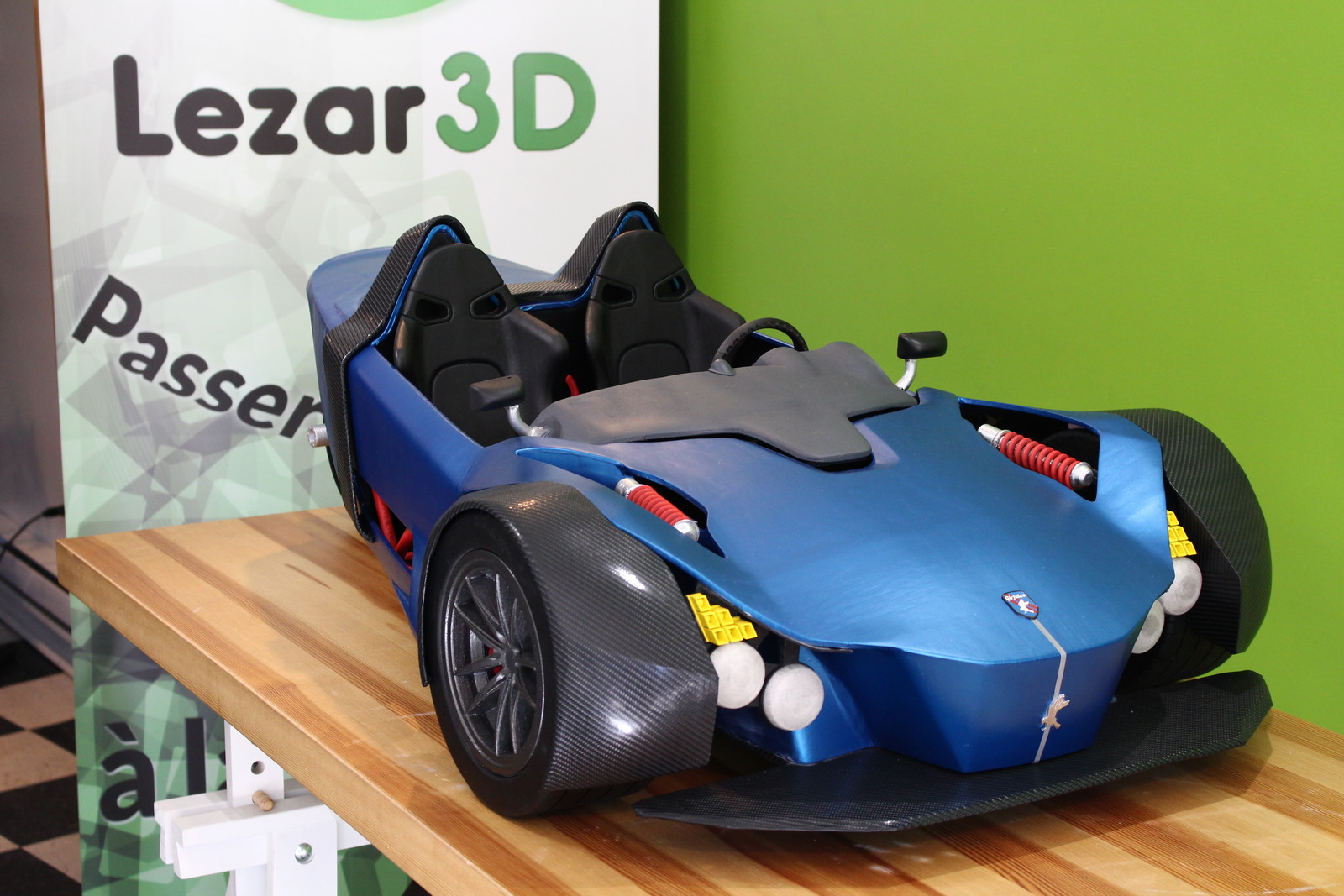 3D printed Azkarra Concept car