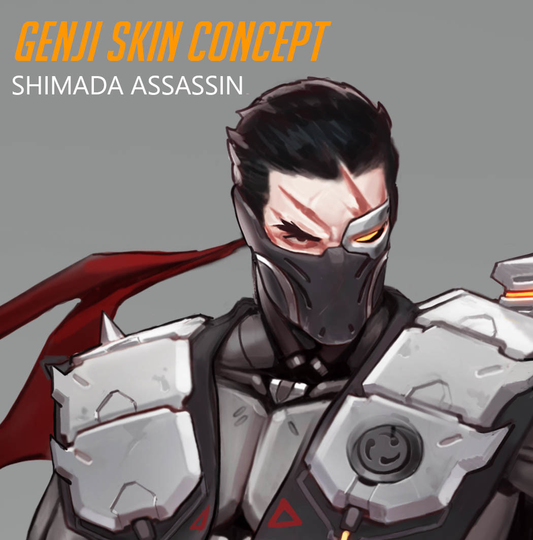 ArtStation - Genji skin concept - Fanart