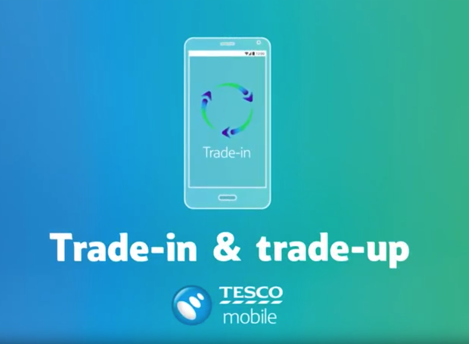Tesco Mobile Trading Up Promotion