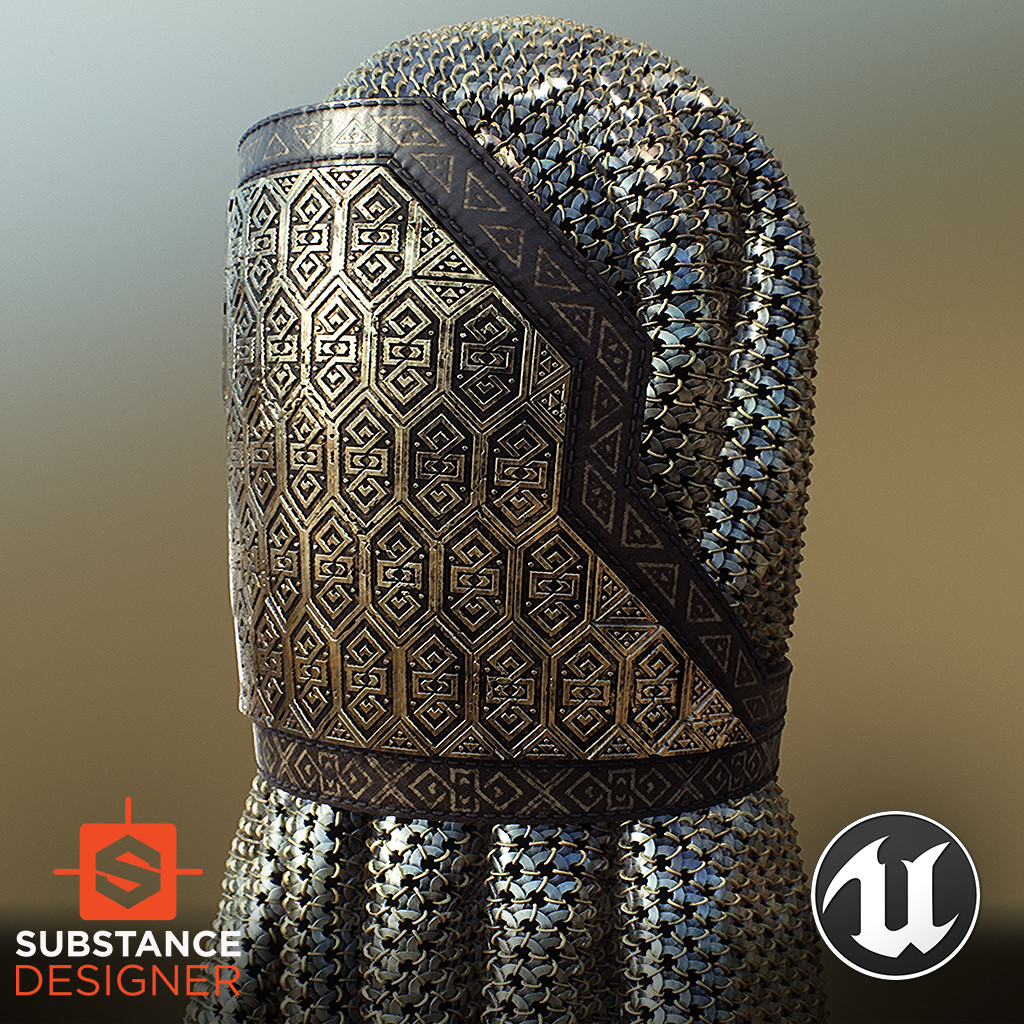 Gimli's Armour - 100% Substance Designer