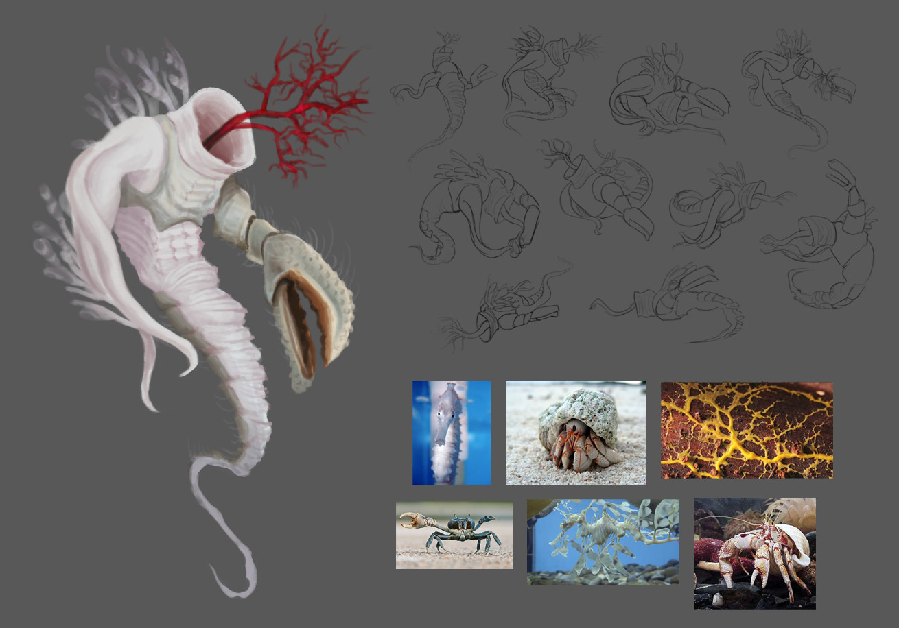 ArtStation - Underground Monster Concept