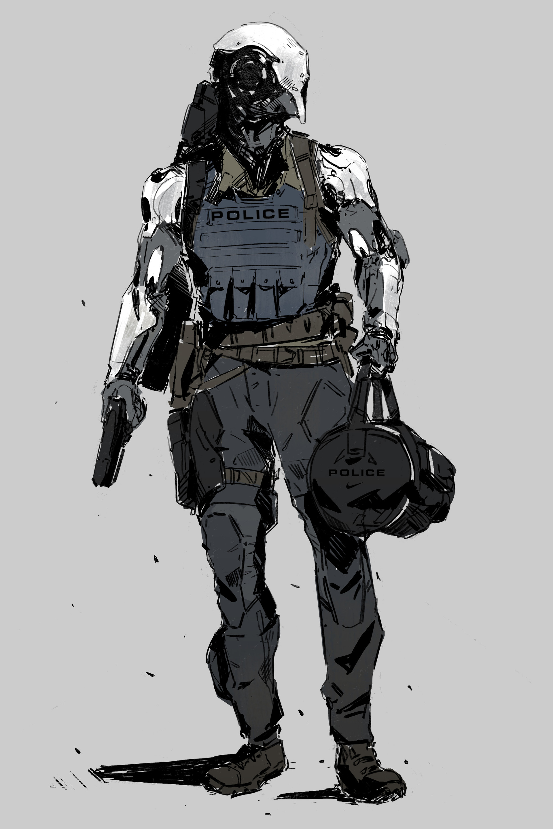 ArtStation - Police Dude