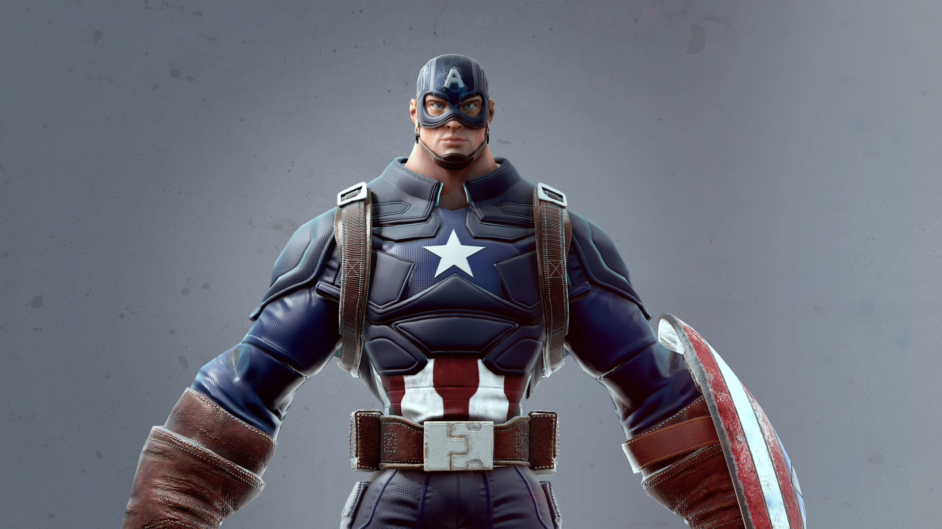 ArtStation - Captain America - Real time