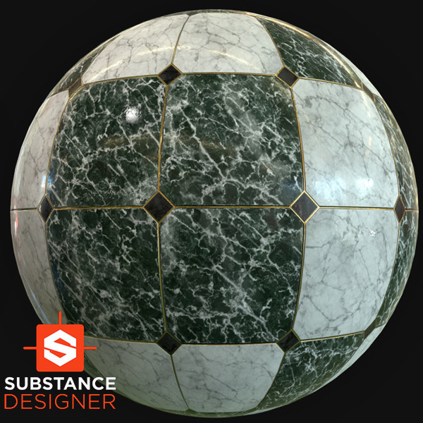 ArtStation - Clean marble Tiles