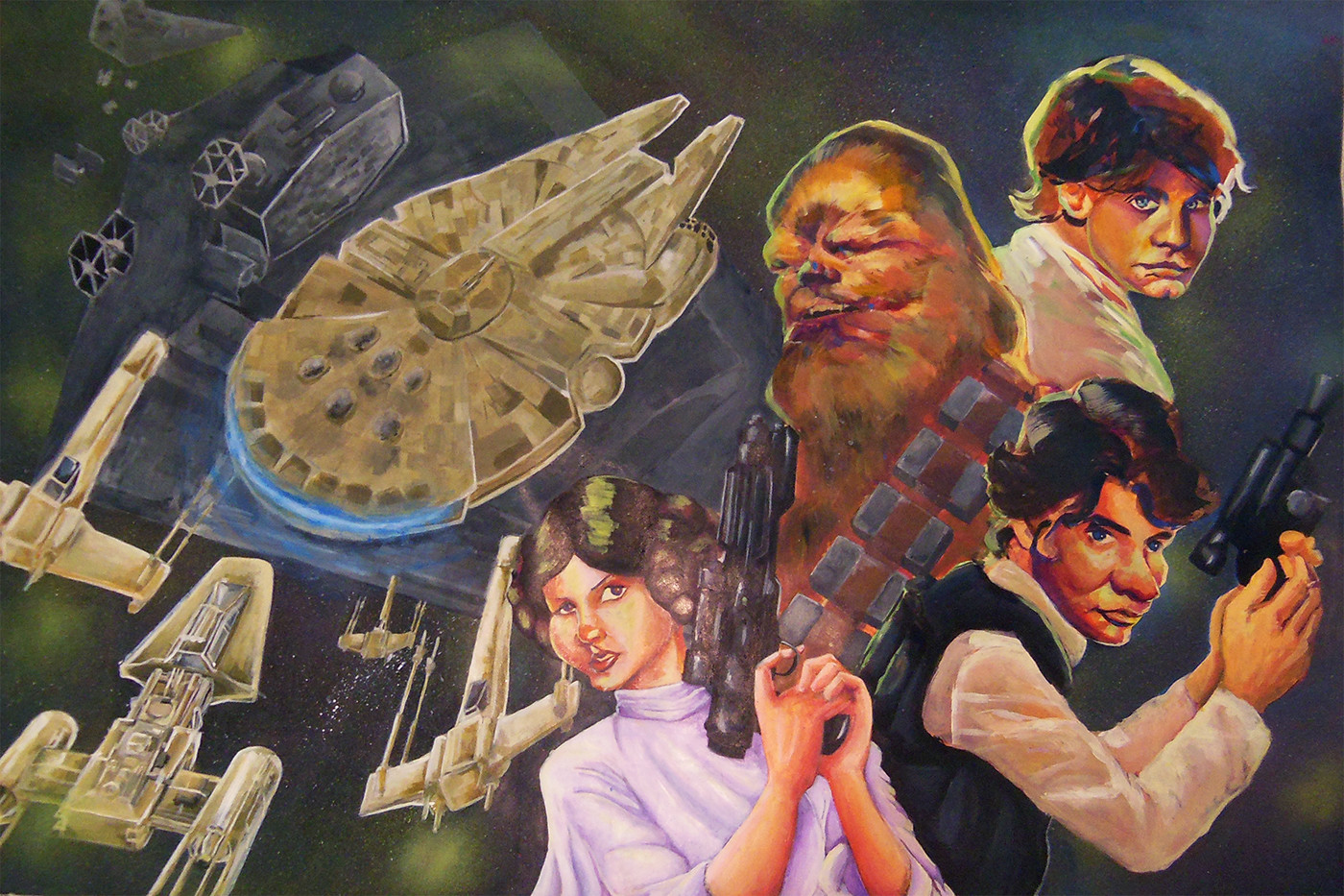 Concept art originale di Star Wars