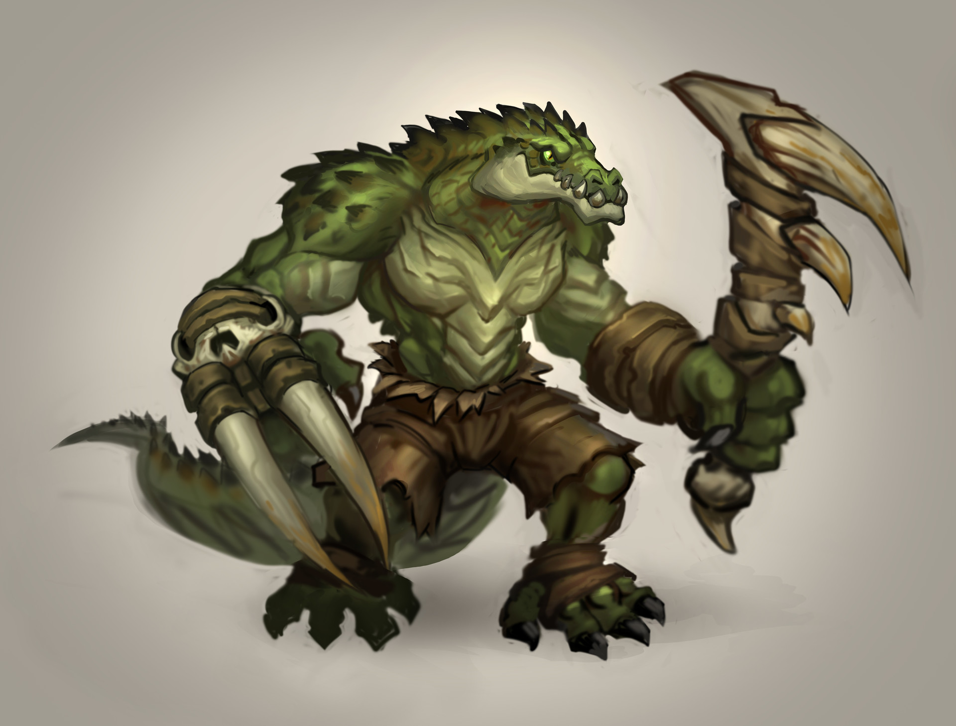 ArtStation - Croco dude