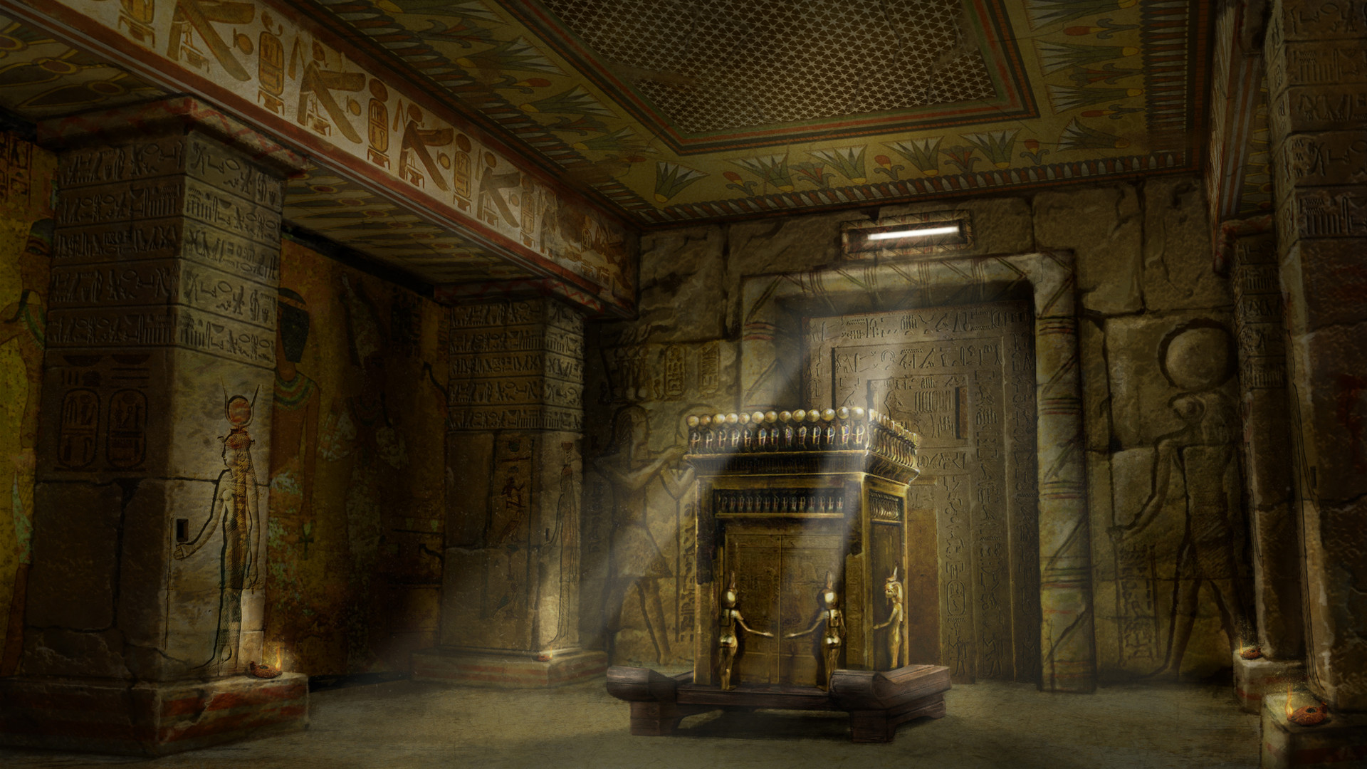 египет залы