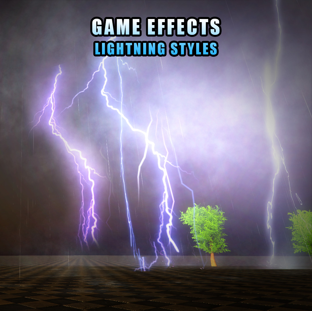 ArtStation - Unity Game VFX - Lightning and Thunder Effect