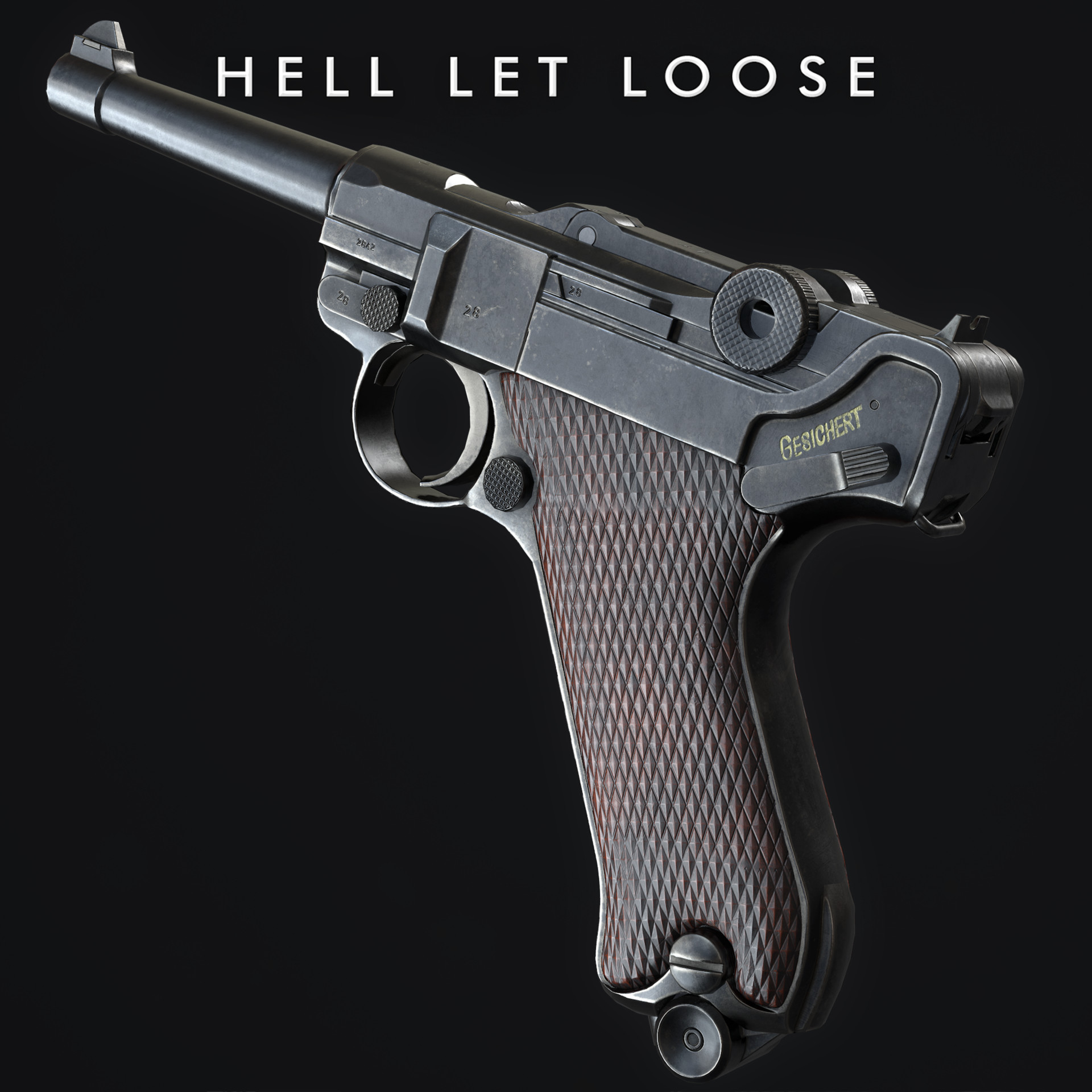 Люгер сталкер. Люгер p08. П 08 Парабеллум. Luger p08 Custom.