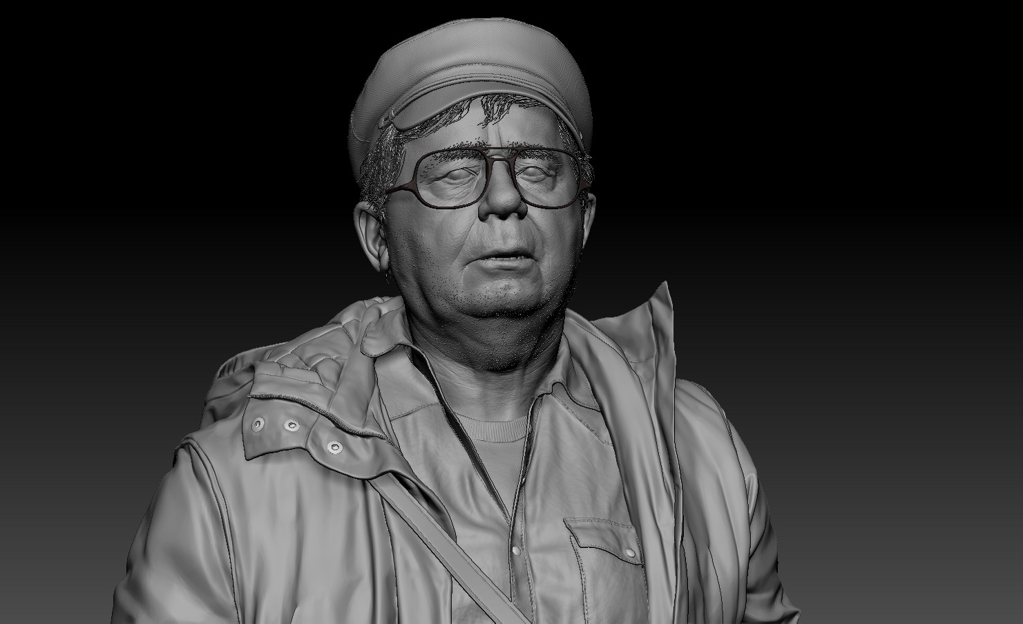 ArtStation Fisherman Turntable Zbrush