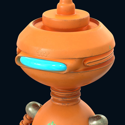 Orange robot