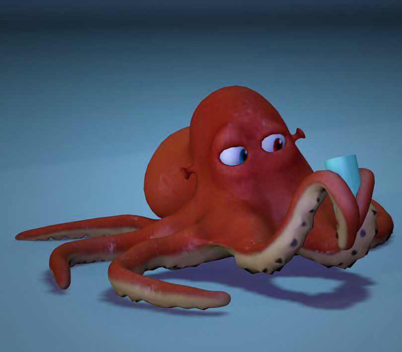 ArtStation - Otto the Octopus