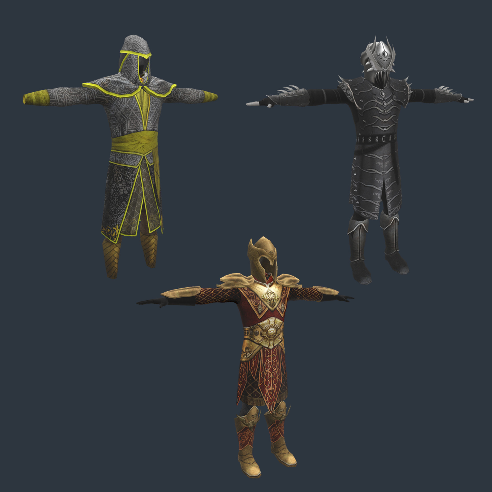 Lotro: Mordor Armor sets