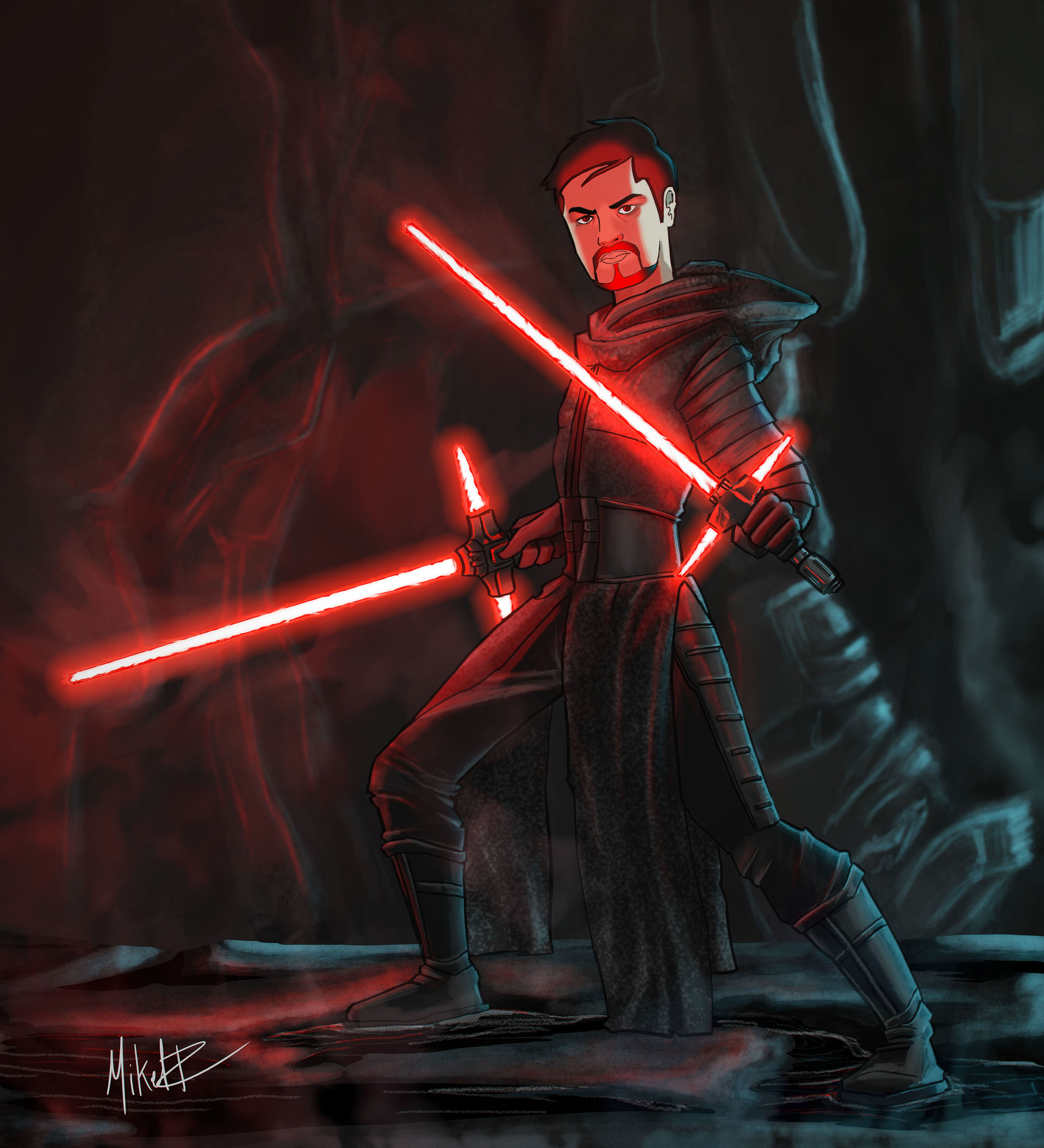 ArtStation - Kylo Ren