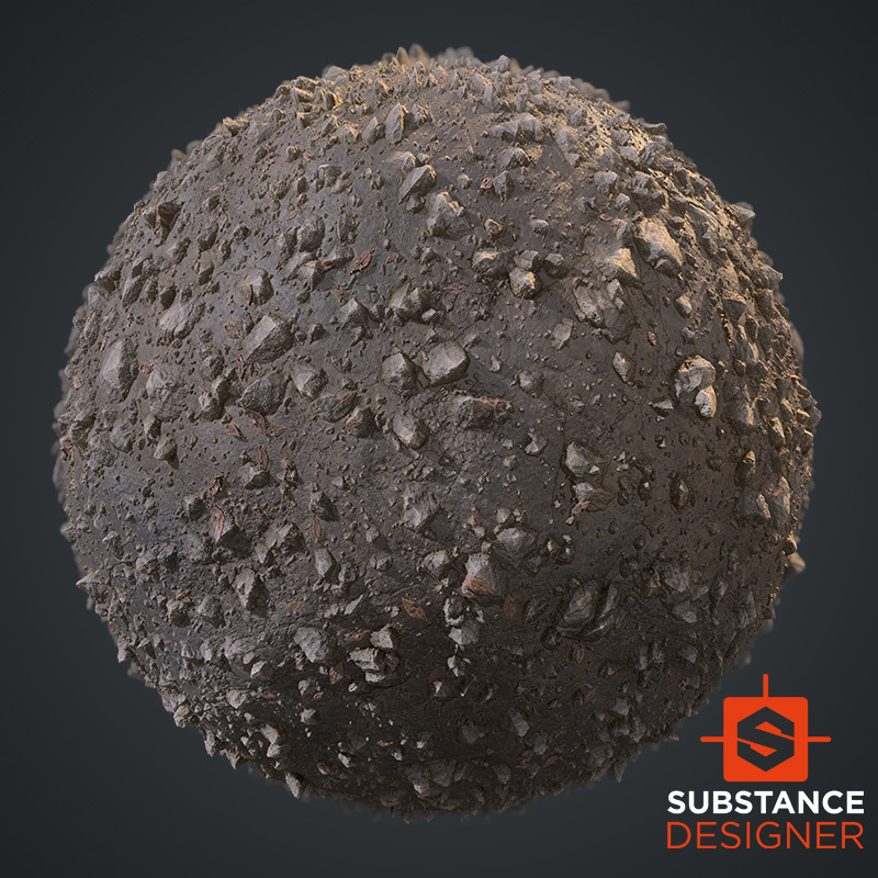 ArtStation - Mountain Gravel