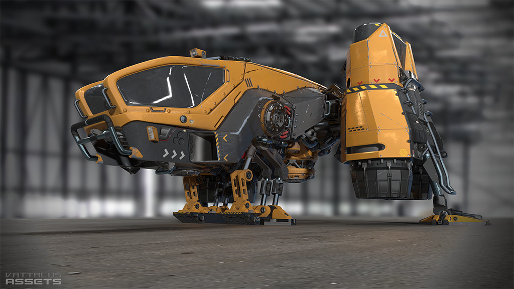 ArtStation - Oberon - Utility Lifter