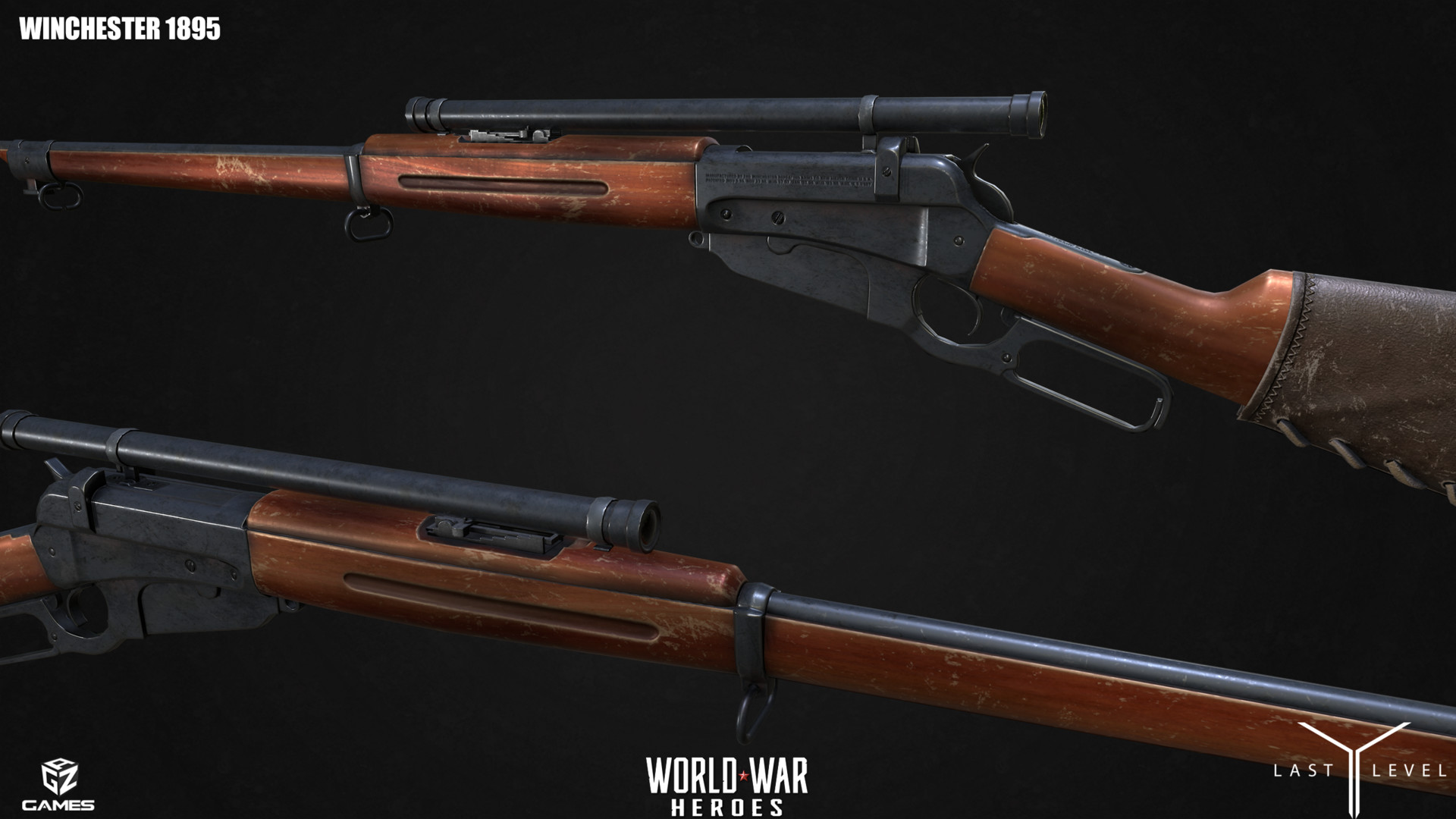 ArtStation - WINCHESTER 1895