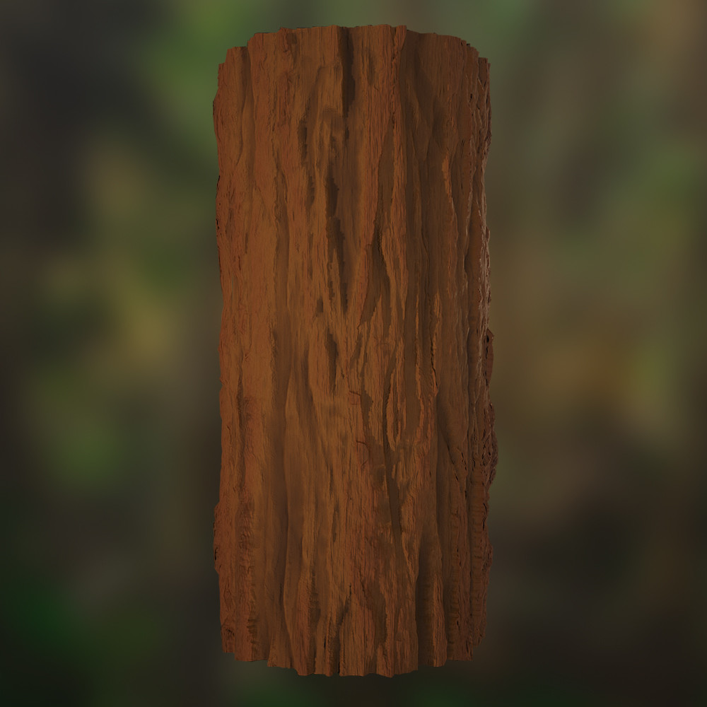 ArtStation - RedWood Bark Material