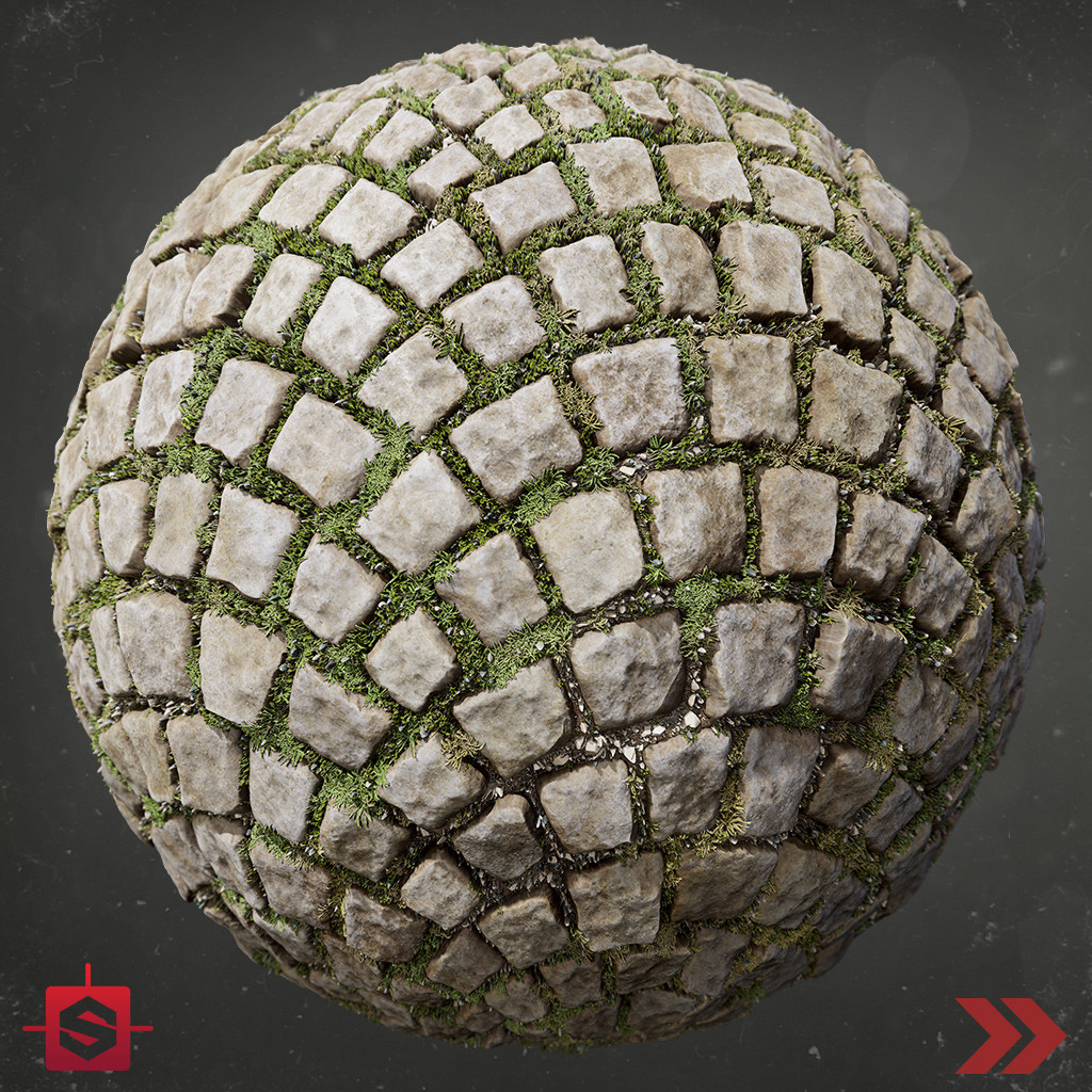 ArtStation - Old Cobblestone Path