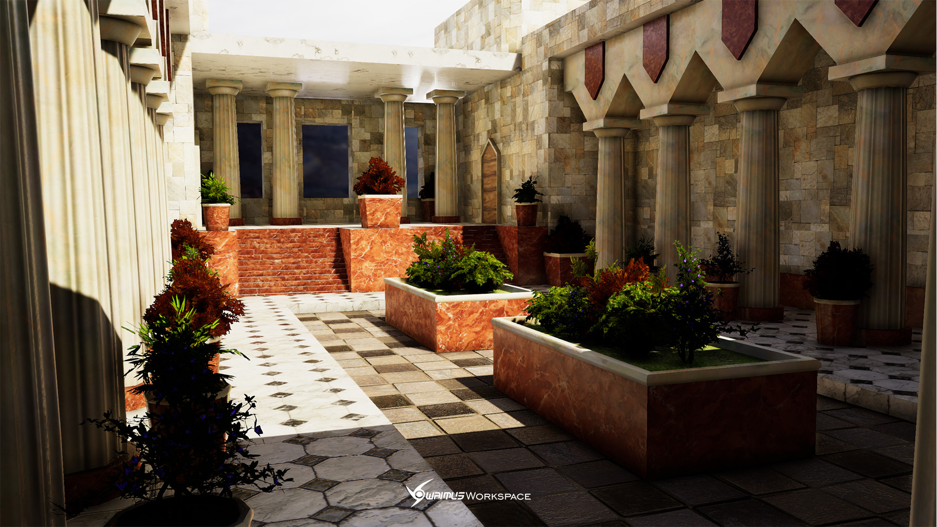 ArtStation Marble Garden