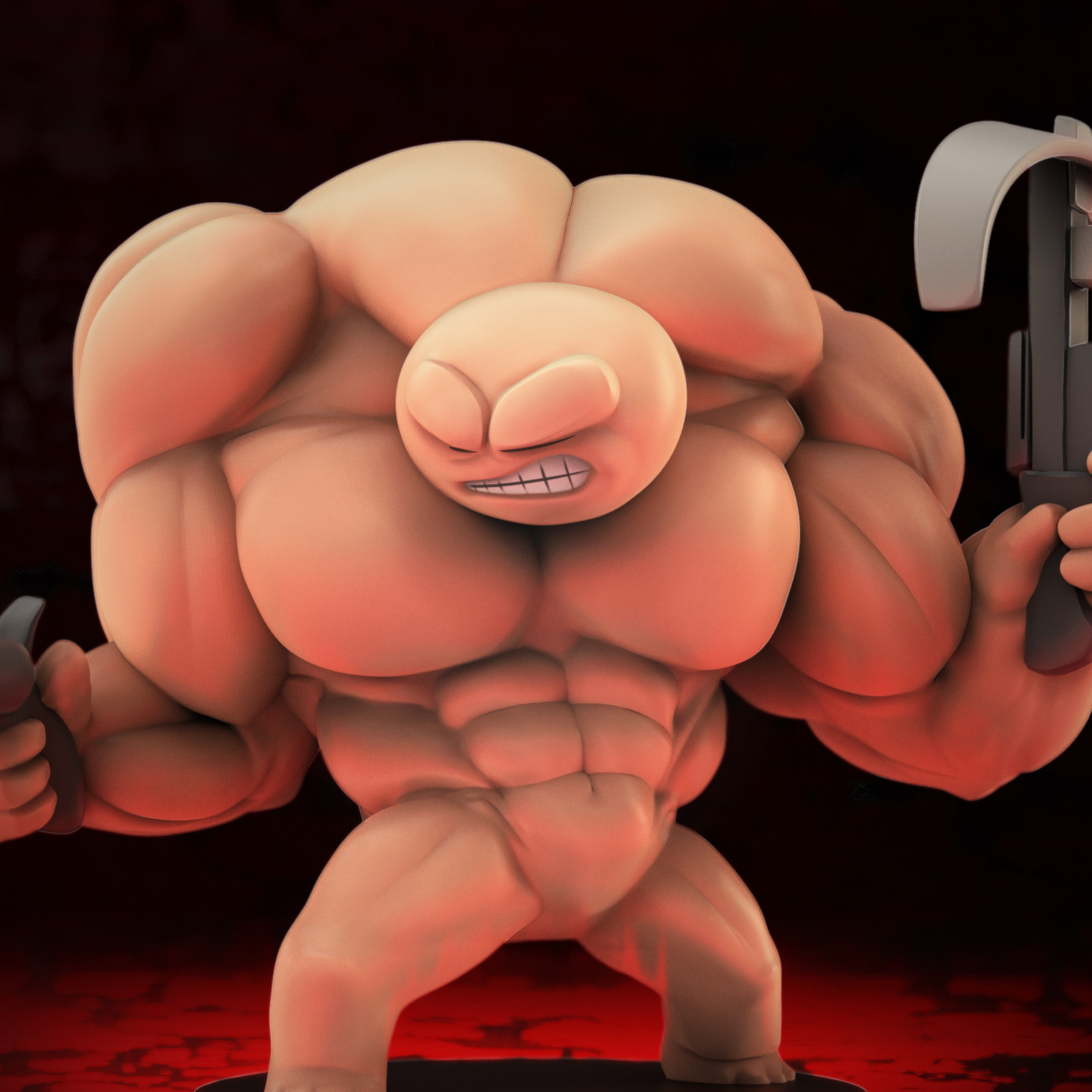 Steroids collectible from the game Nuclear Throne Design by Paul Veer Produ...