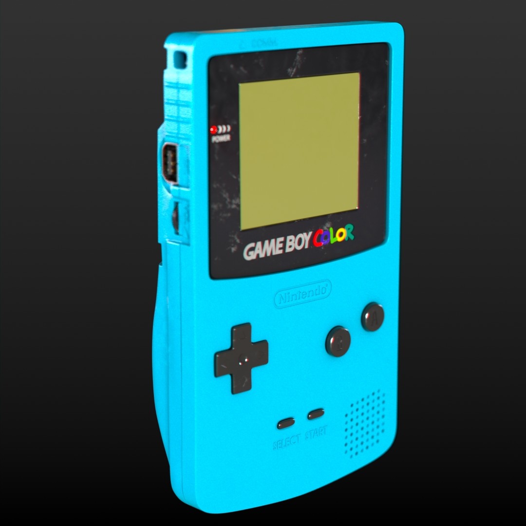 ArtStation - Gameboy Color, Julien Denamur