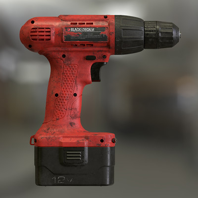 ArtStation - Black and Decker Drill