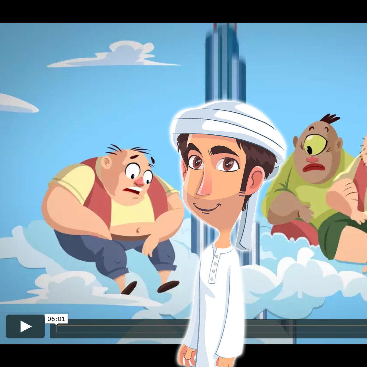 ArtStation - Burj Khalifa Animated Documentary