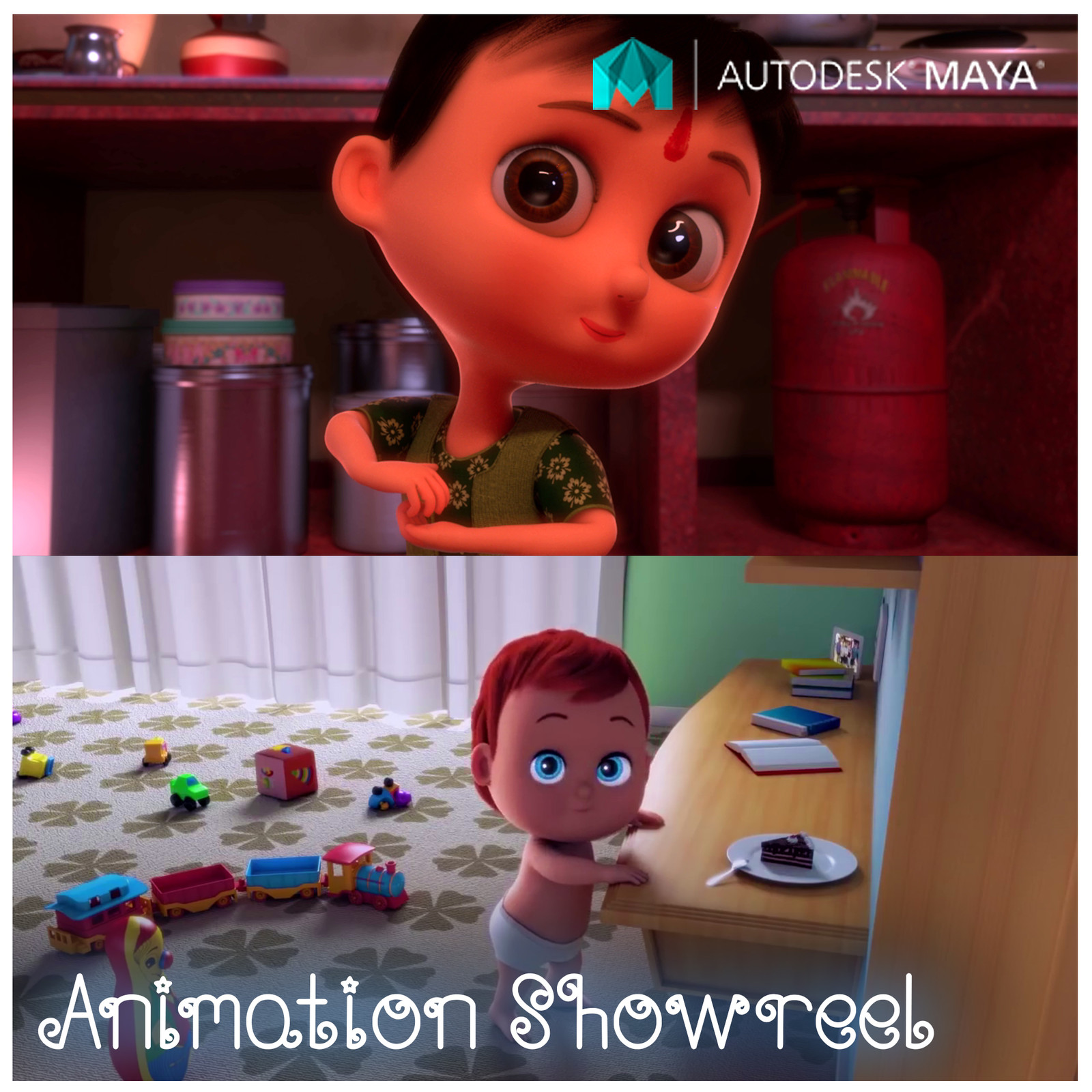 maya 3d animation showreel