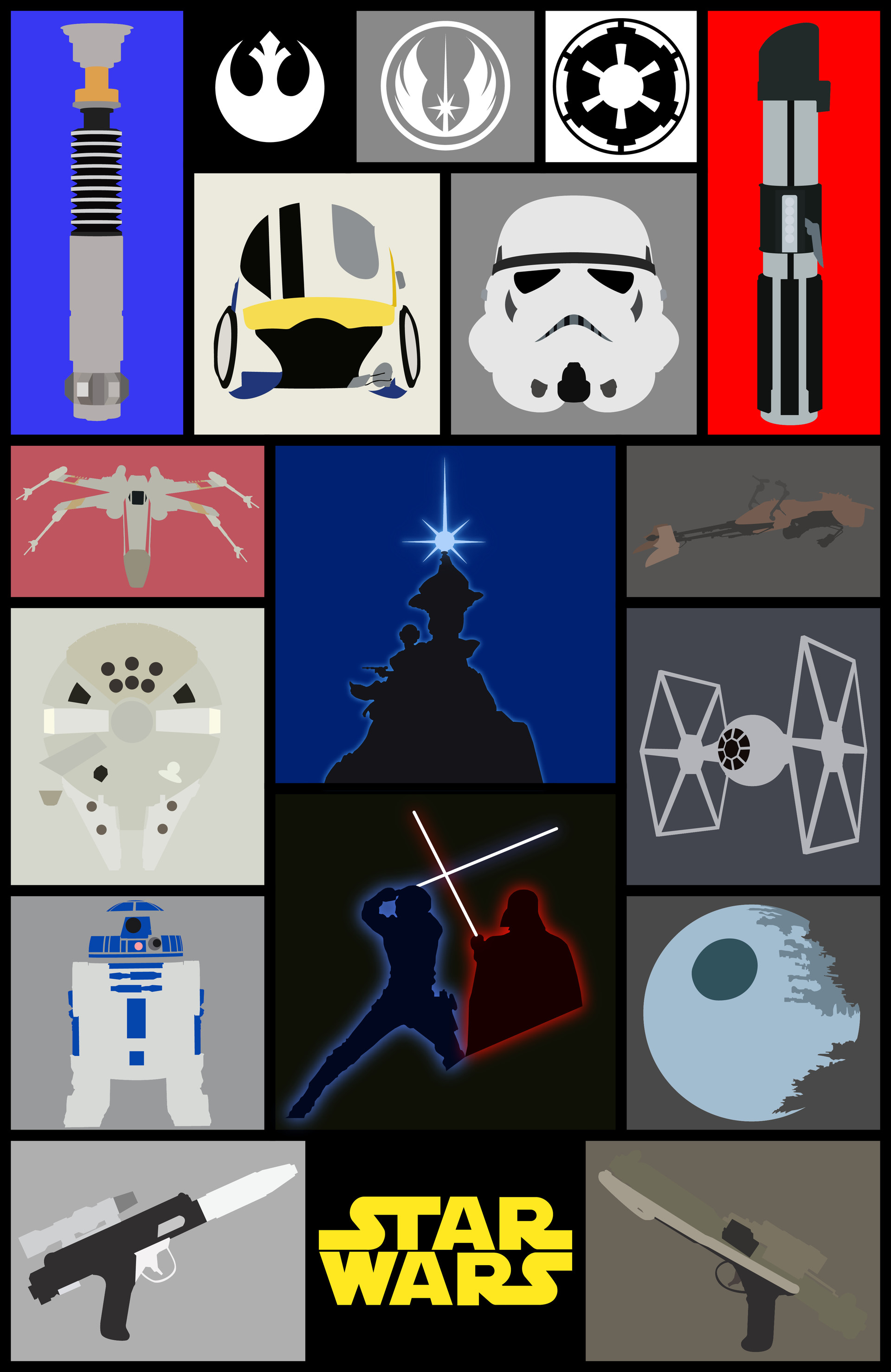 ArtStation - Star Wars Logos (Fan art)