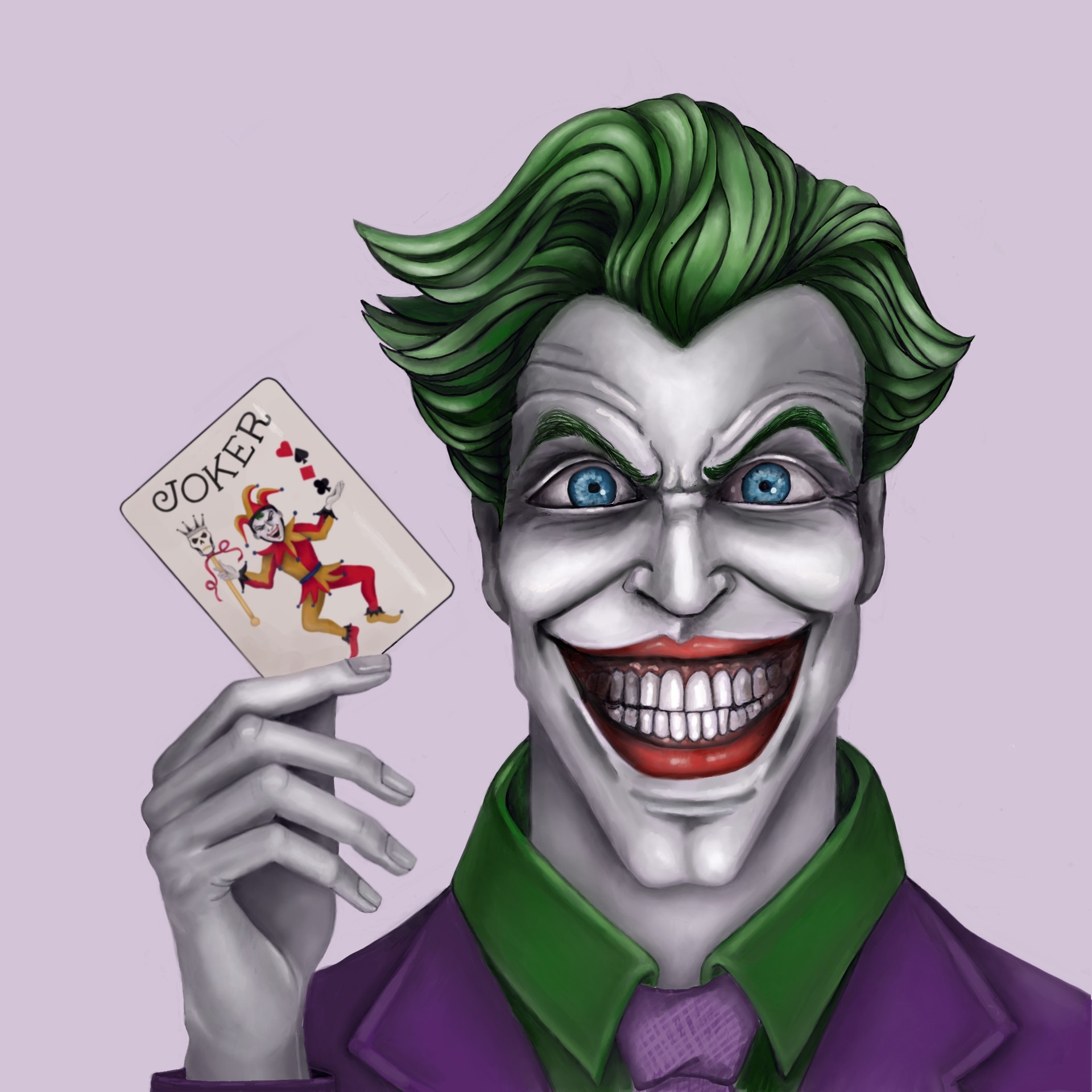 ArtStation - Joker Grinning