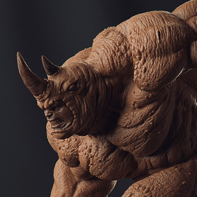 Rhino - Art Scale 1/10 - Iron Studios