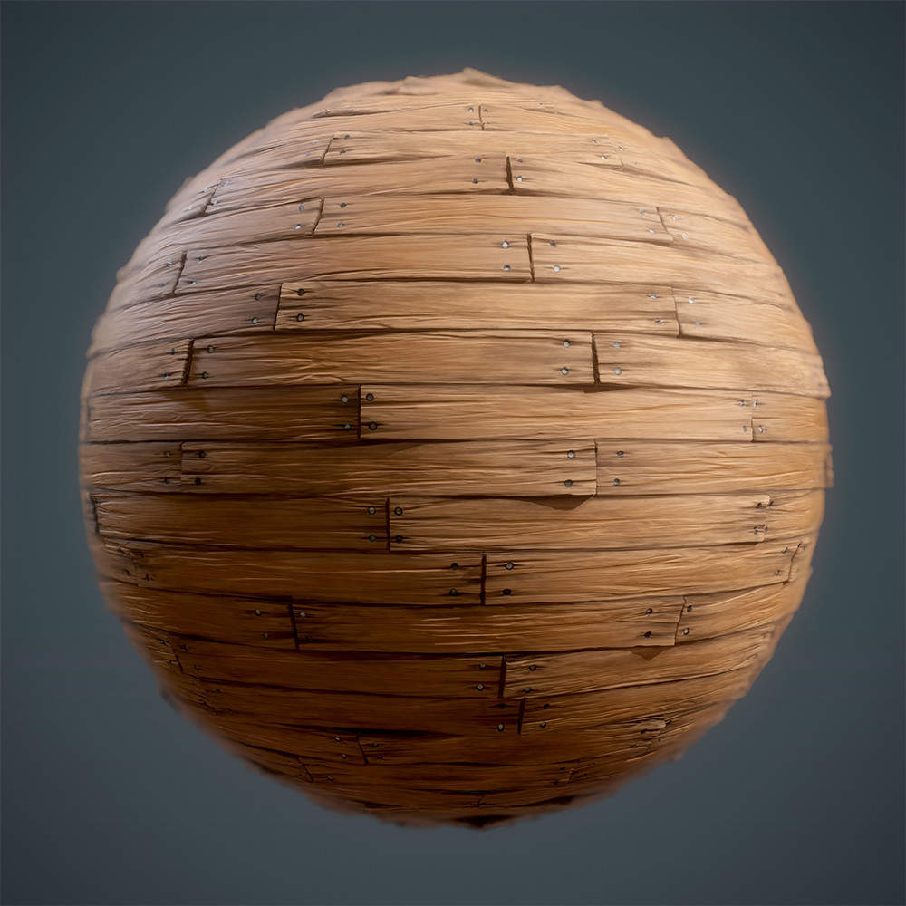 ArtStation - Wood Planks