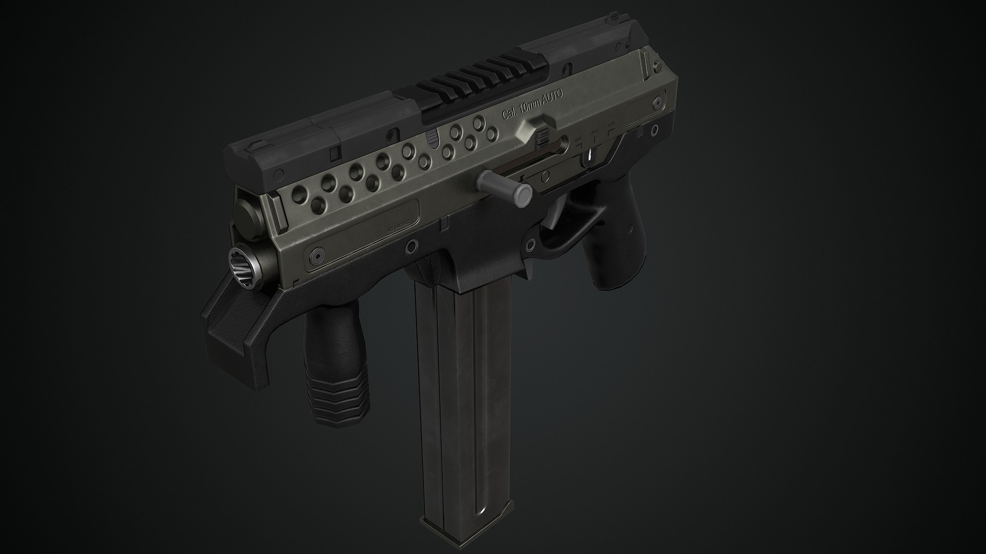 ArtStation - 10mm SMG