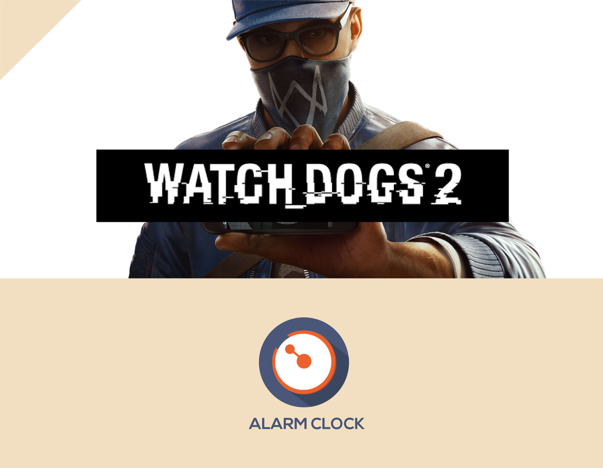 ArtStation UI Watch Dogs 2 Alarm Clock