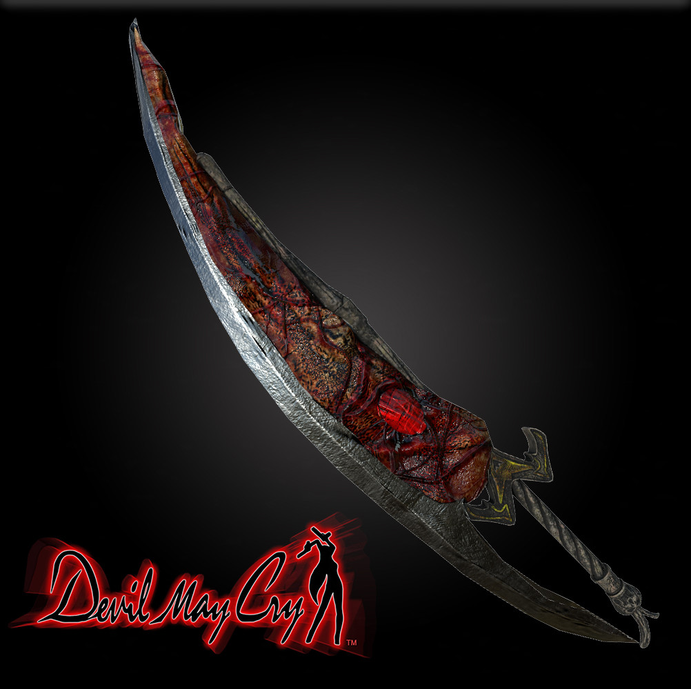 Мастер демонического клинка 2. Devil May Cry Sparda Sword. DMC меч Спарда. DMC 5 меч Спарды. Спарда клинок DMC.