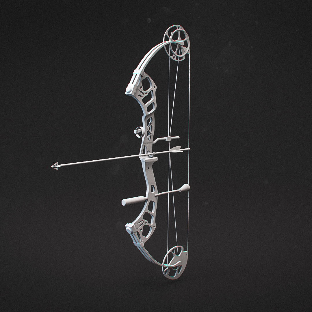 Artstation - Wip Compound Bow