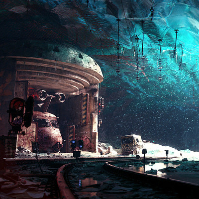 ArtStation - Unreal Tournament - Asteroid LBX - 7683 Liandri