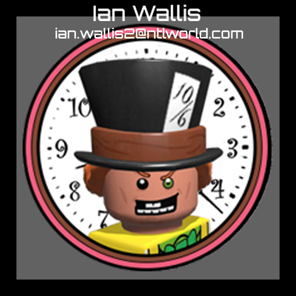 Ian Wallis - Character, Lego Minifigure