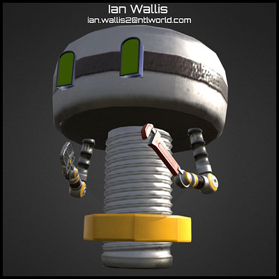 Ian Wallis - Character, Lego Minifigure