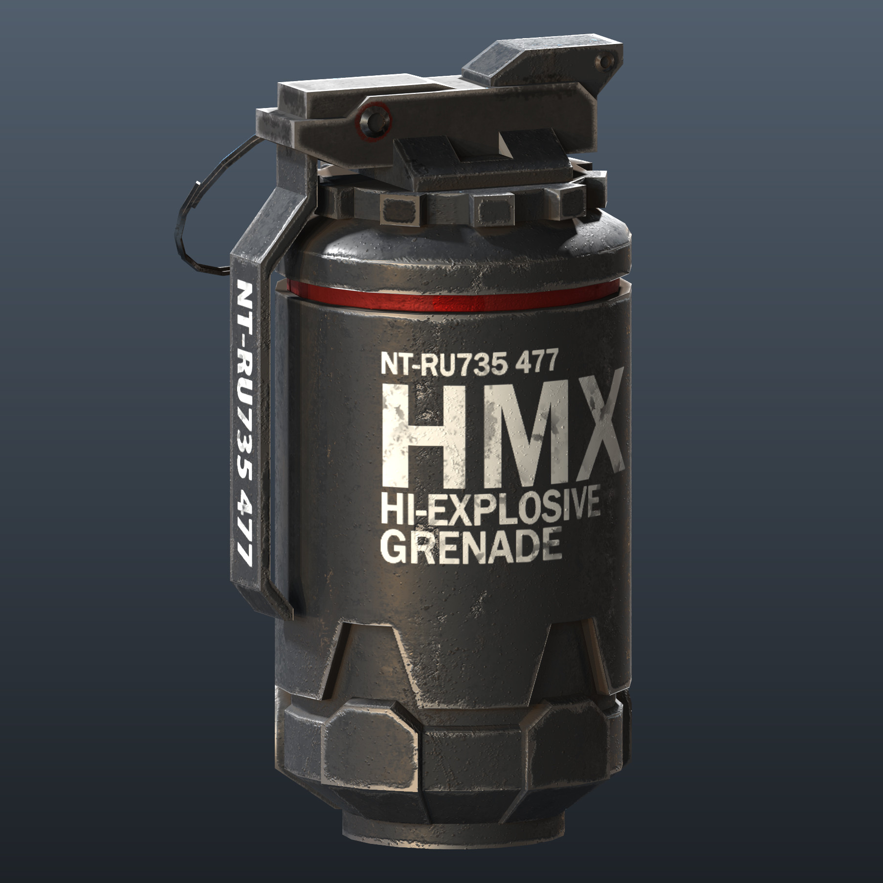 ArtStation - HMX Hand Grenade