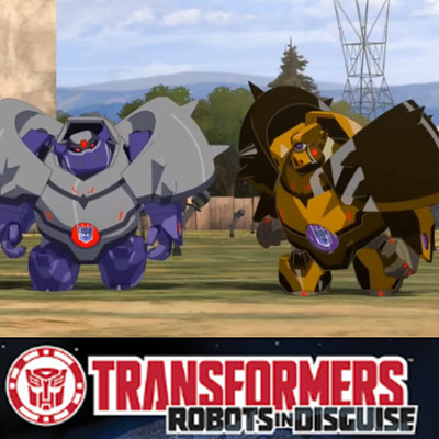 Transformers Robots in Disguise - Clout & Bludgeon