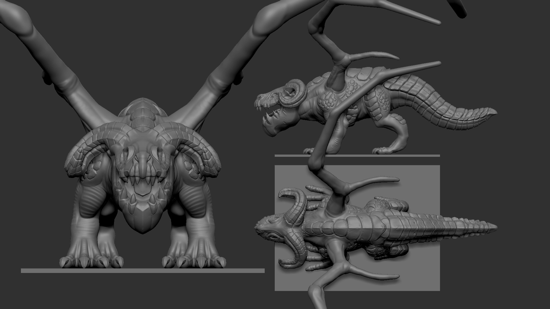 artstation-ultimate-dragon-sword-boss-dragon-wip