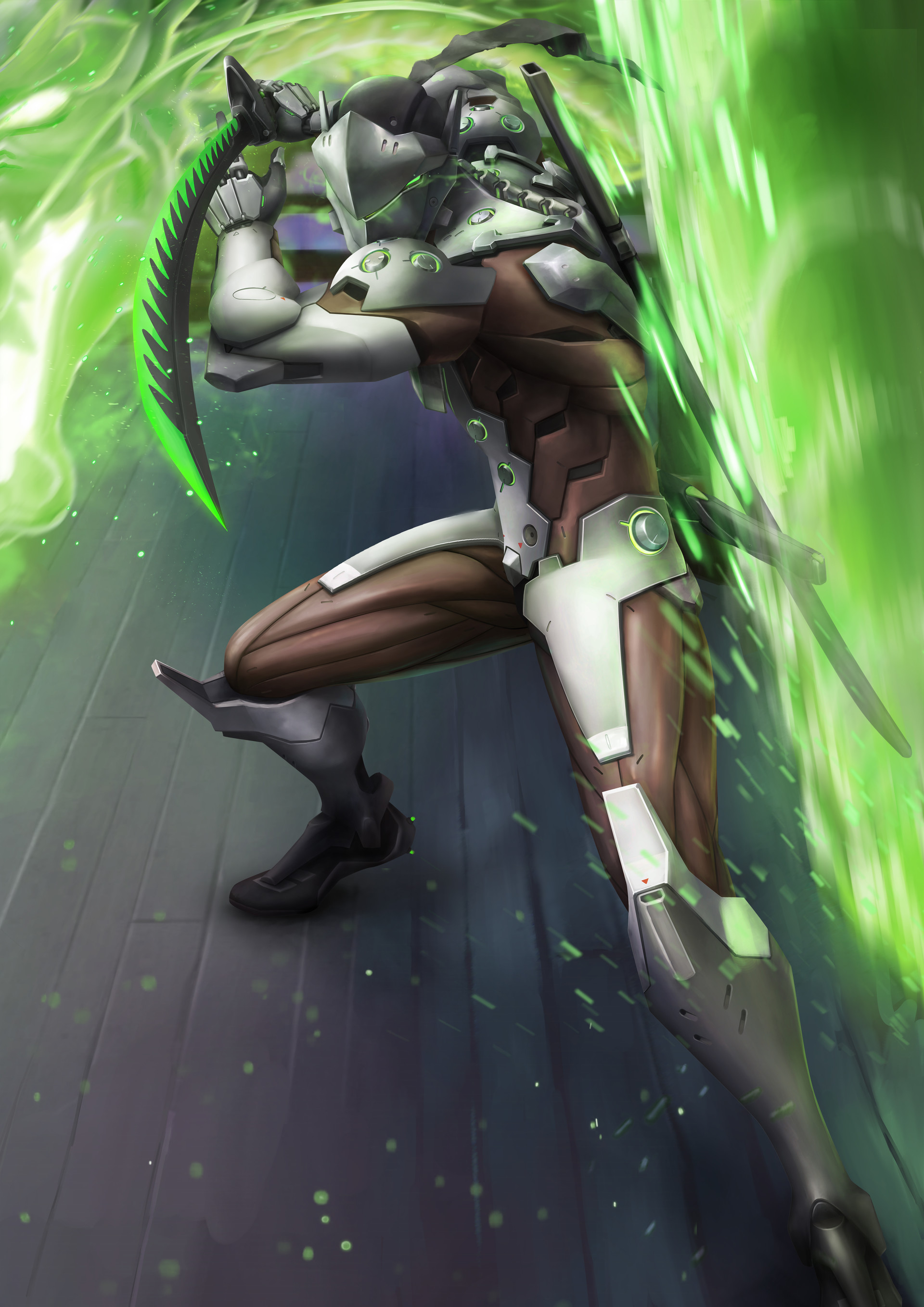 ArtStation - Genji poster