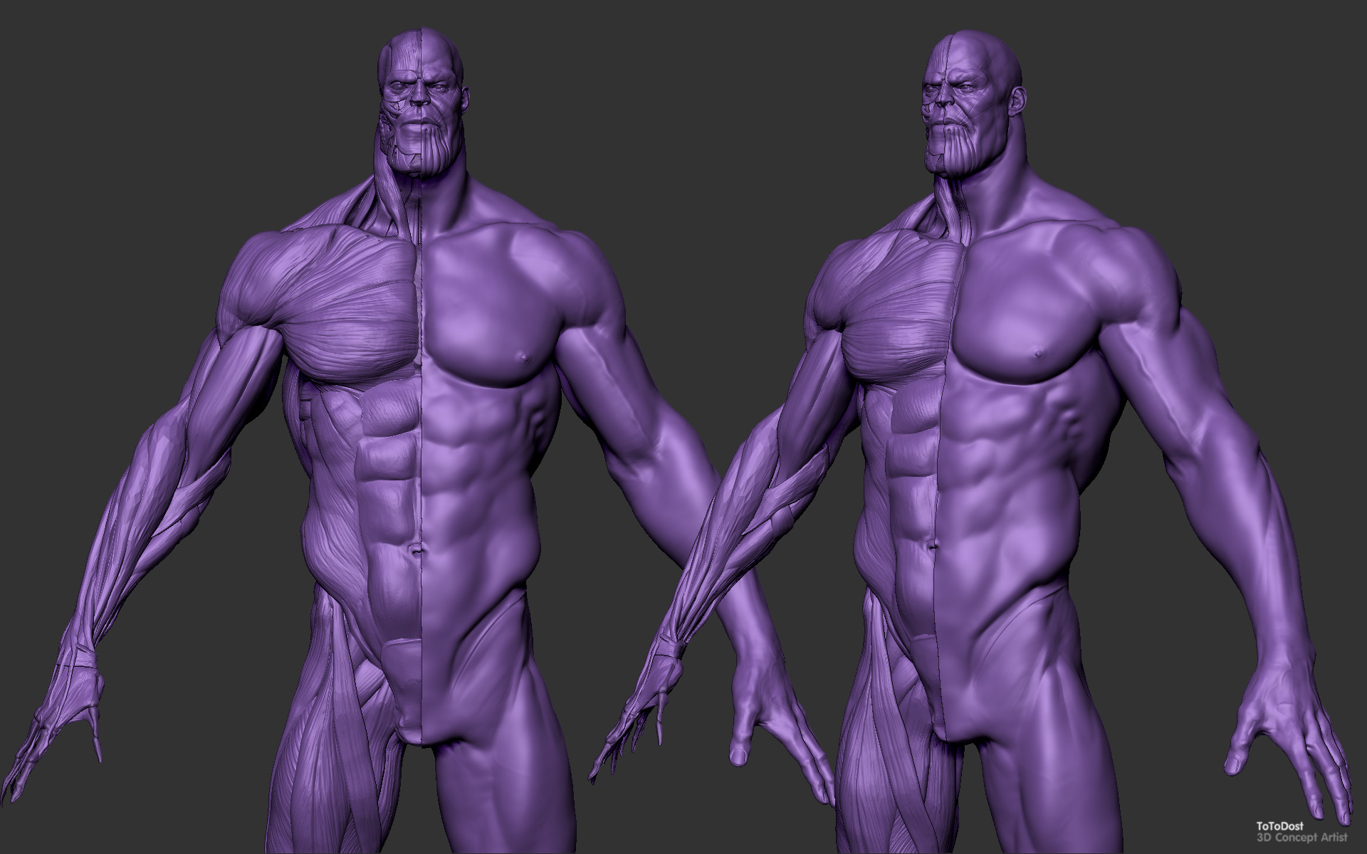 Thanos Nude