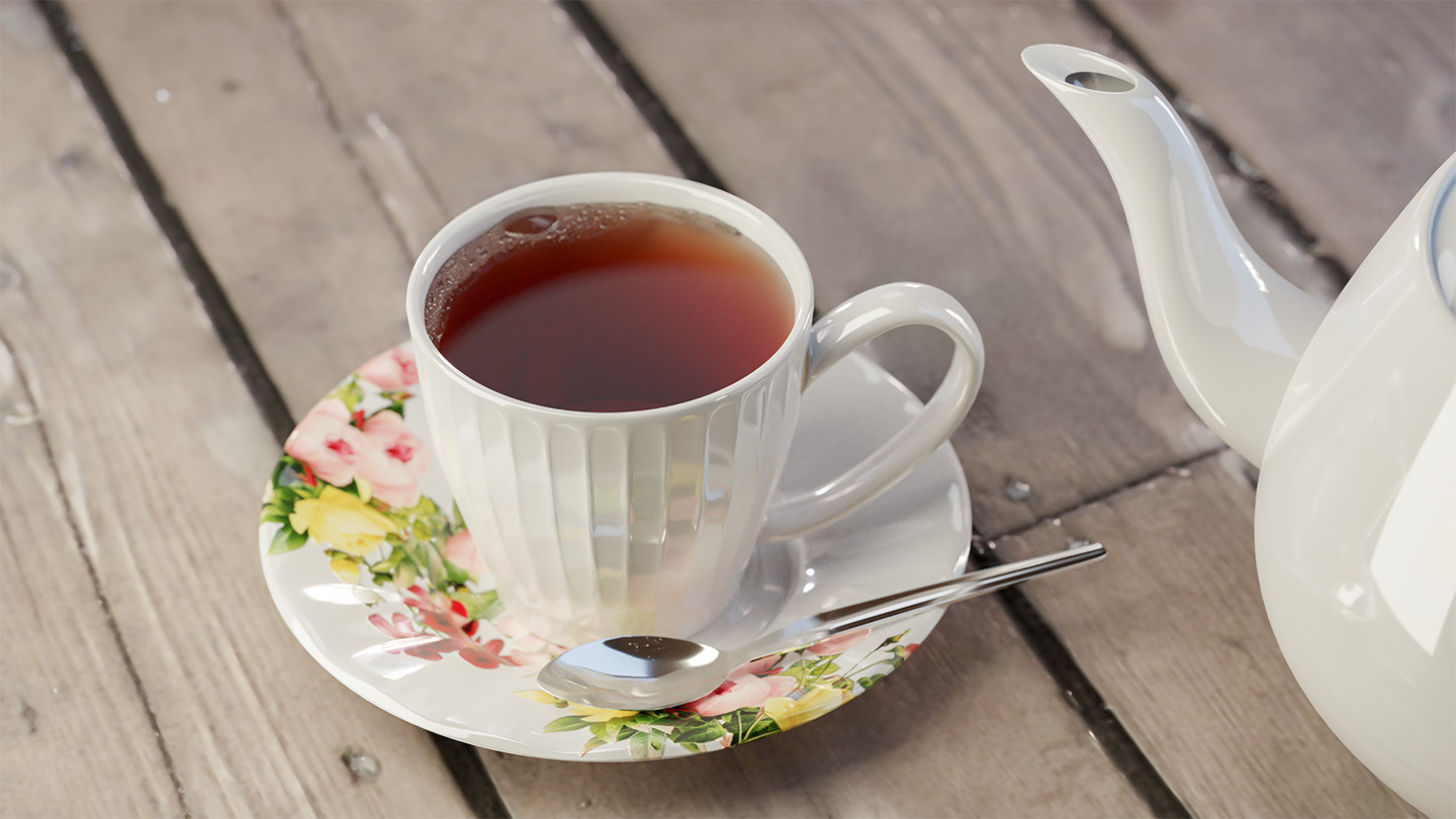 ArtStation - Cup of Tea CGI