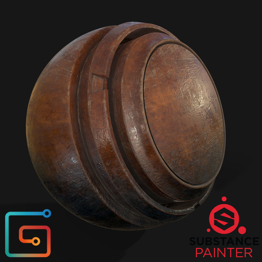 ArtStation - Wood and Metal.