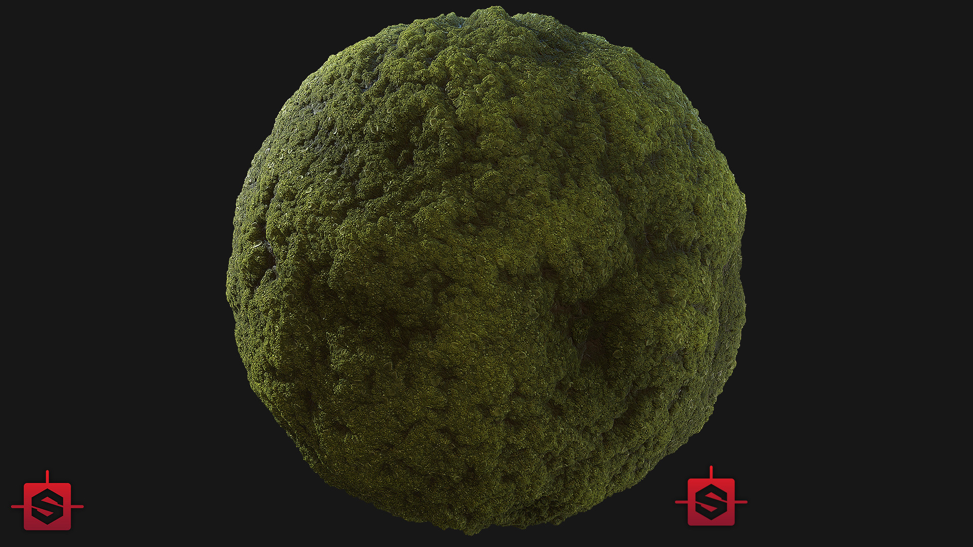 ArtStation - Mossy Overgrowth - Substance Material