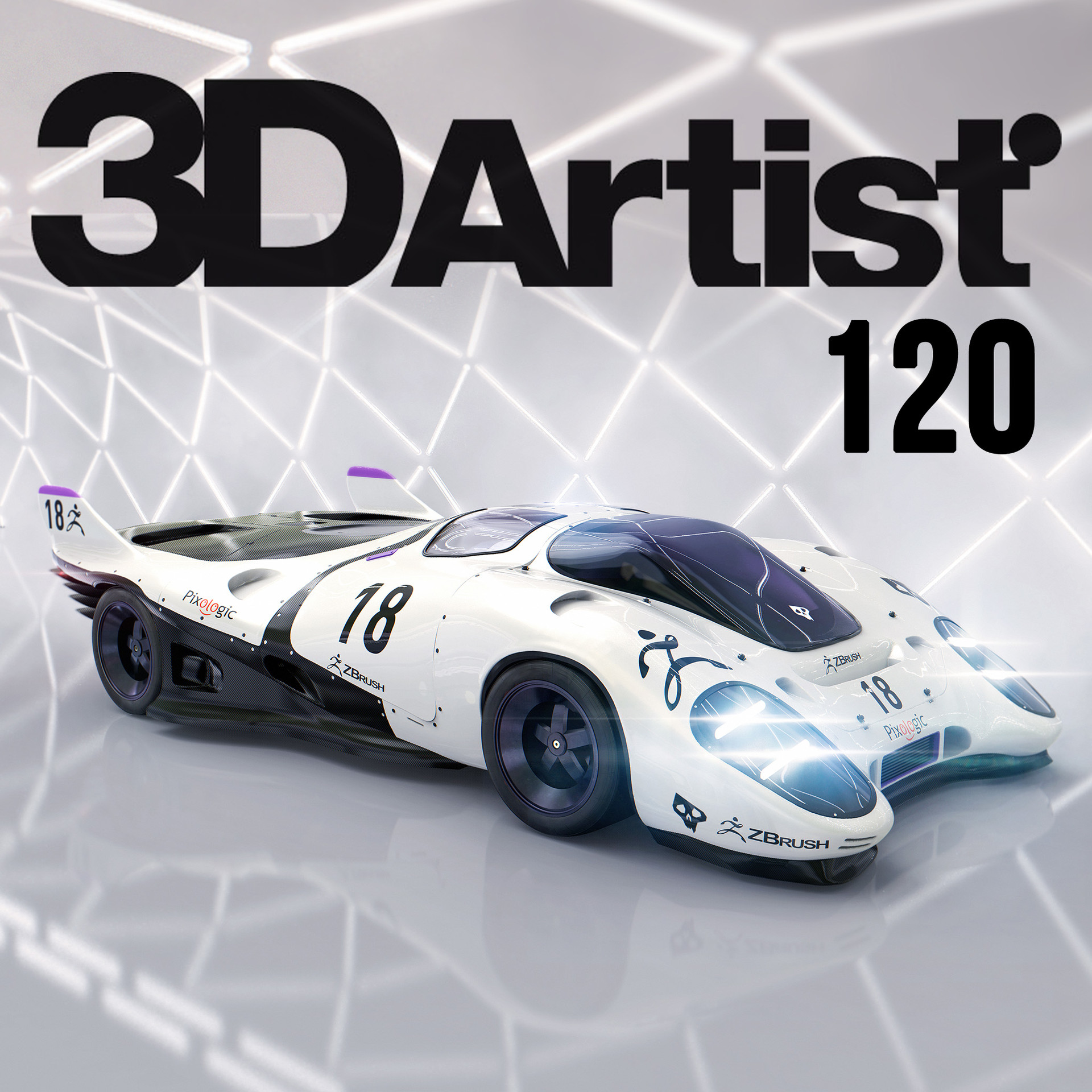 3Dアート Nelson Tai - Concept Art & Design - 3D Artist Mag #120 Cover | 918Z
